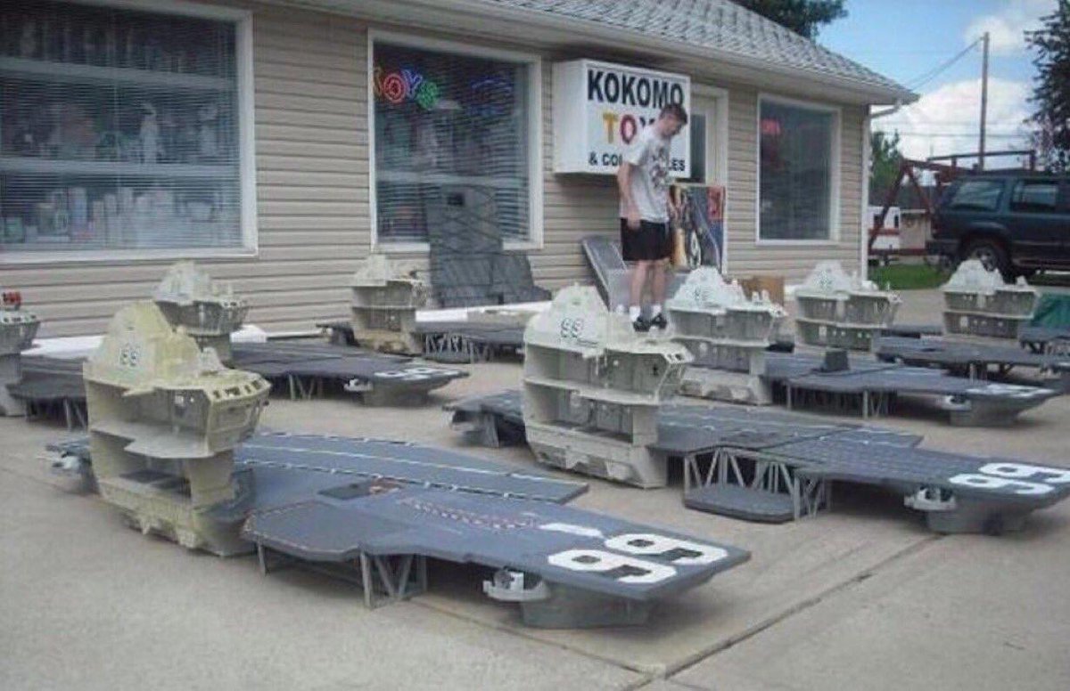 When the USS Flagg goes into dry dock for maintenance. From <a href="/KokomoToys/">Kokomo Toys</a> in Kokomo, Indiana.