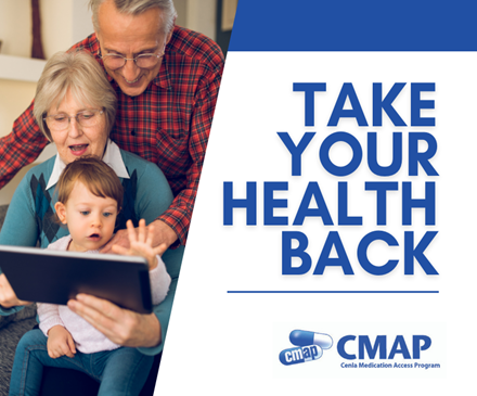 Take your health back!
You could be eligible for FREE or low-cost medications through the Cenla Medication Access Program (CMAP)!
Want to learn more about CMAP?
🖥️cmaprx.org
📞1-888-443-7494
CMAP is an affiliate of The Rapides Foundation.