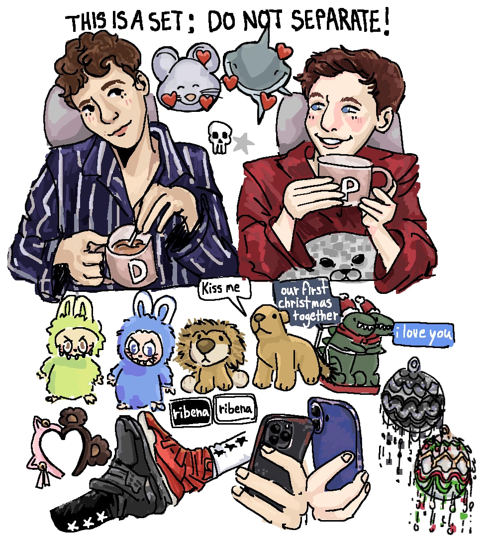 phreakyogurt's tweet image. does anybody want to have everything in pairs for the rest of our lives because there is no me without you and vice versa to the point that we win every award as a single entity and sometimes accidentally refer to ourselves with each others names and