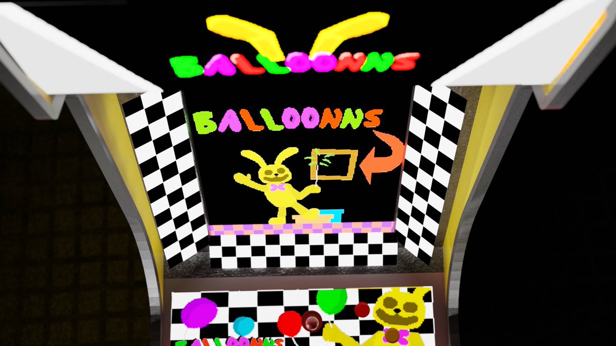 the_aftons_regi's tweet photo. Balloons.
(1)

Follow the game here! https://t.co/tURLw9QonP

#FNAF #FiveNightsAtFreeddys #fangame #fnaffangame https://t.co/usE0ob0vCX