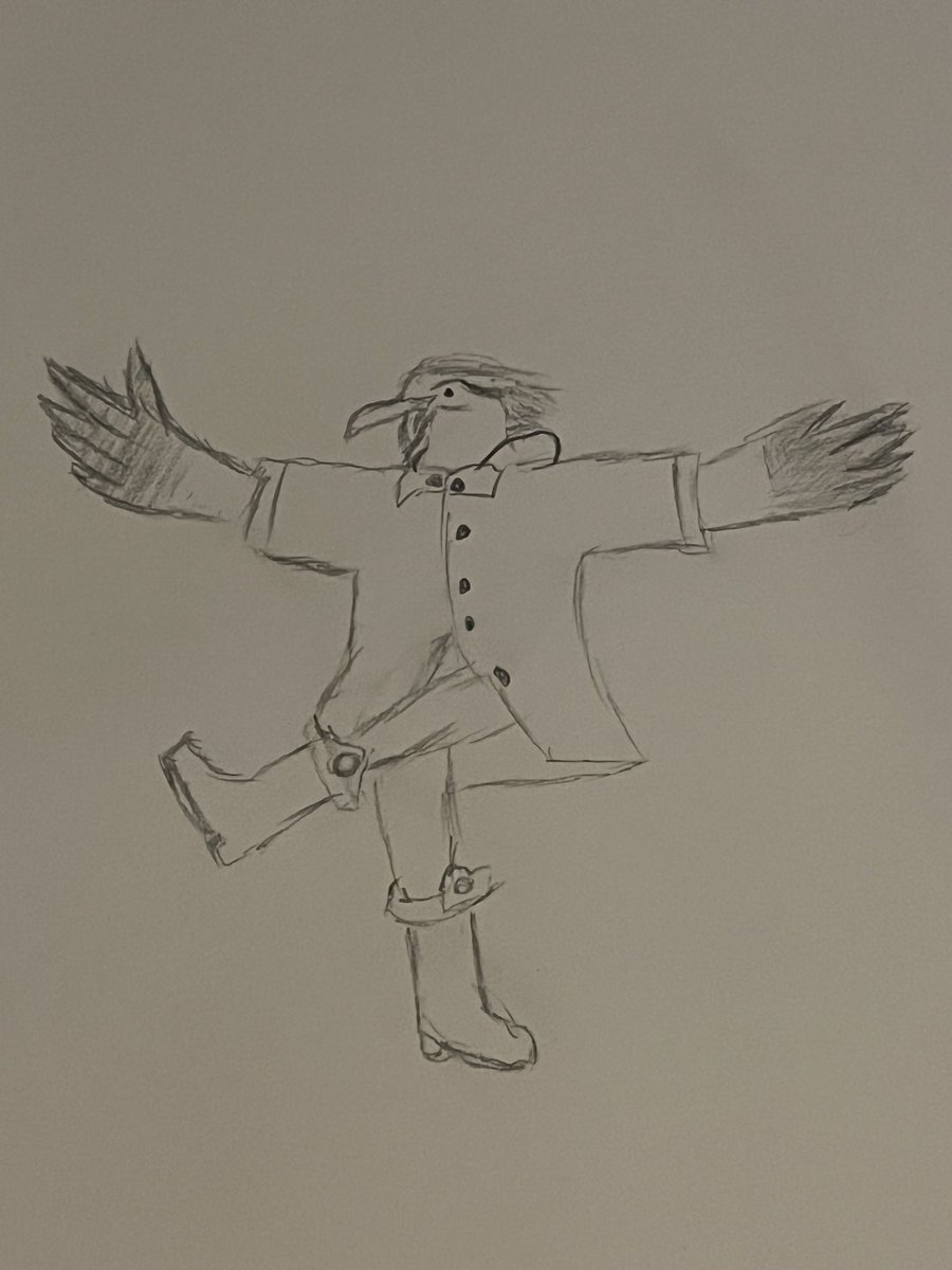 Behold, a seagull in a raincoat