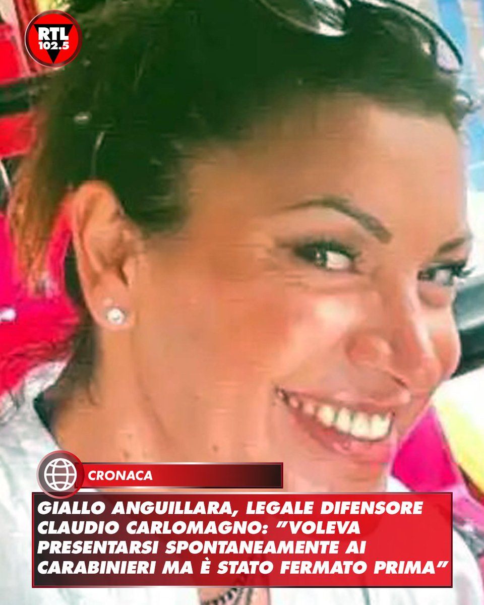 rtl1025's tweet photo. 🔴 “Per quanto ne so, aveva intenzione di presentarsi di sua iniziativa in #caserma, ma è stato fermato prima”. A riferirlo è stato l’avvocato Andrea #Miroli, che assiste Claudio Alberto #Carlomagno, marito di Federica #Torzullo. Poco fa quattro vetture dei #carabinieri hanno lasciato la caserma di #AnguillaraSabazia: sulla seconda auto, sul sedile posteriore e con il volto coperto da un cappuccio bianco, si trovava presumibilmente Claudio #Carlomagno, che era nella struttura dell’#Arma dalla mattinata.

📸  ANSA/PENELOPE LAZIO ODV