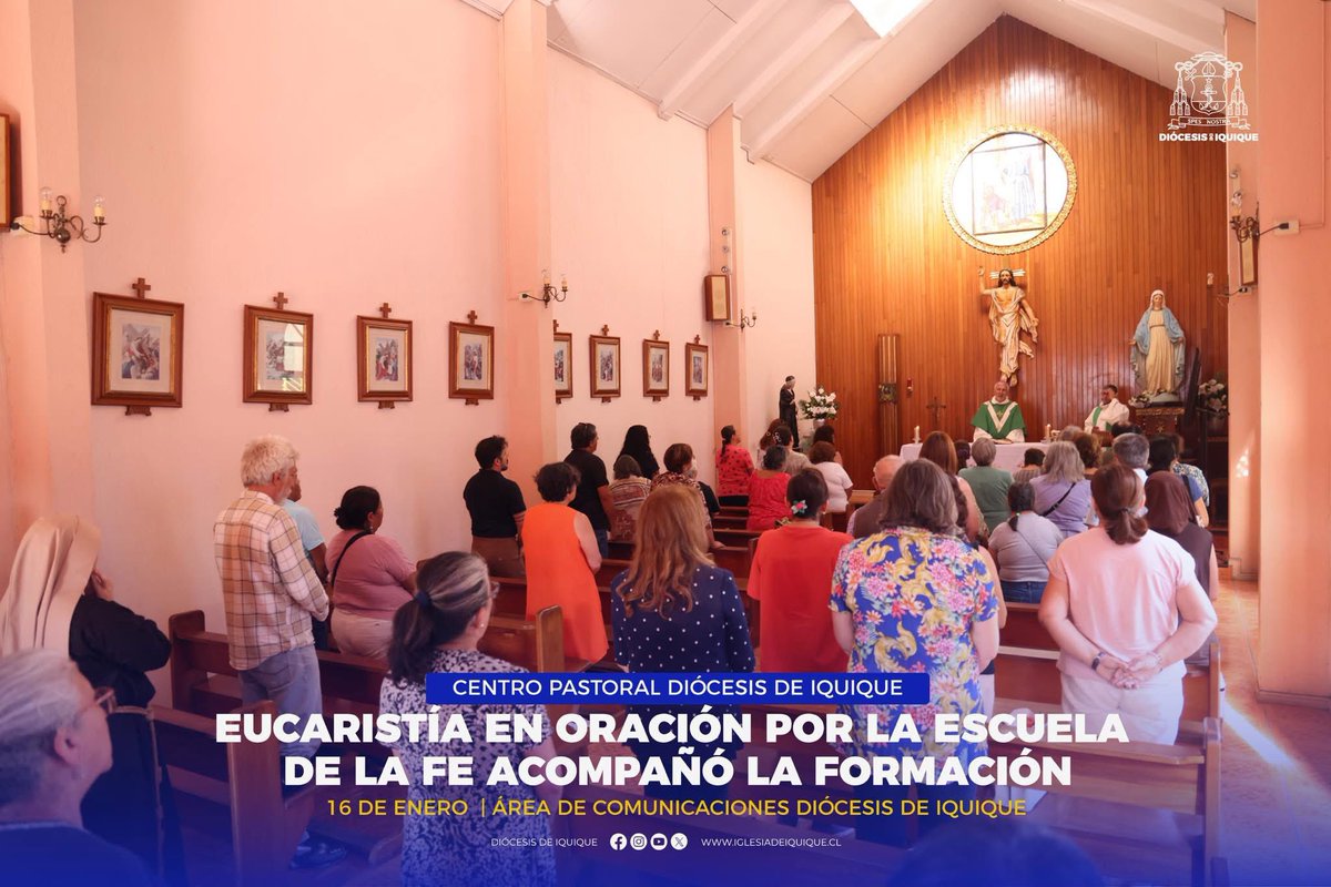 EUCARISTÍA EN ORACIÓN POR LA ESCUELA DE LA FE ACOMPAÑÓ LA FORMACIÓN

NOTA COMPLETA: iglesiadeiquique.cl/noticias/eucar…