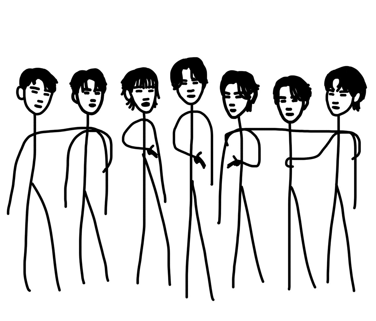 TAEMINH0s's tweet image. guess the kpop group (level: super hard)