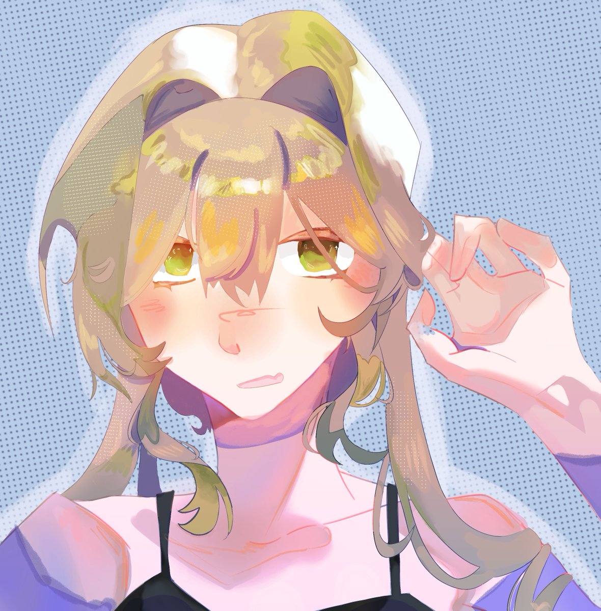 AtticbeanS's tweet photo. @YtaloSM2 hiii I make anime styled illustrations :P https://t.co/vfYp3JAOPc