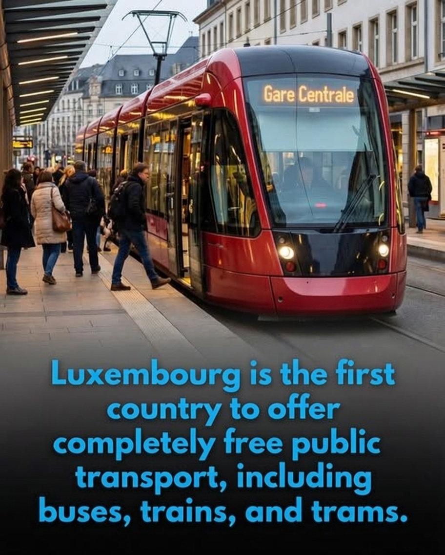 Luxembourg is the world’s first nation to offer free public transport for all, tackling traffic and climate change in one bold move.

Luxembourg has pioneered a bold new era in urban mobility by becoming the first nation on Earth to eliminate fares across its entire public