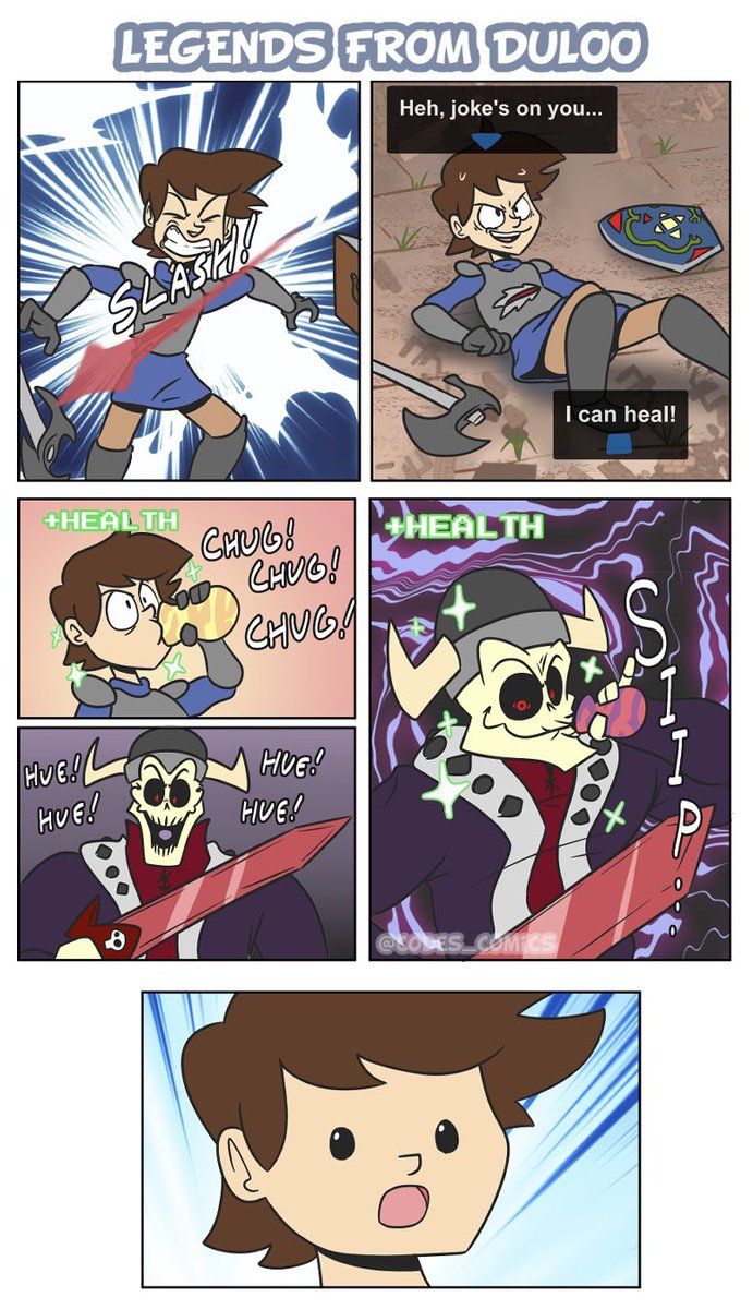 Gotta love when youre fighting a tough boss and they decide they can ALSO heal