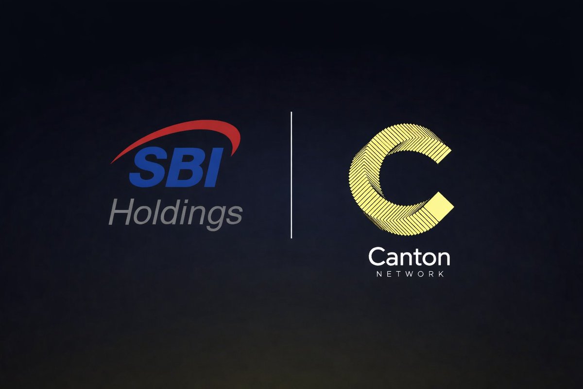 SBI Holdings is another institutional player backing @CantonNetwork. They  were also early backers of Ripple $XRP, investing well before it was widely  adopted and going on to build long-term operating partnerships across