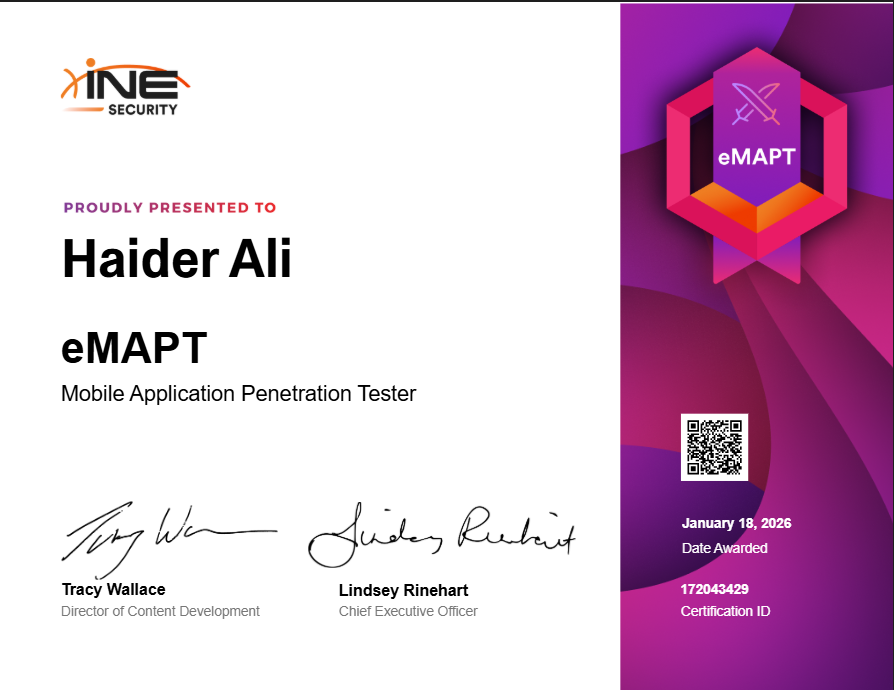 Haider Ali Hacker tweet media