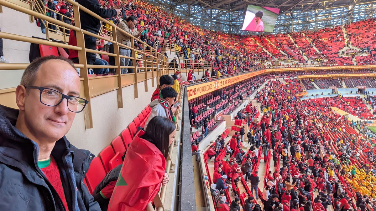 Seem to have my own personal row for the Final. Always good to mix up views. 3rd time in this tremendous stadium