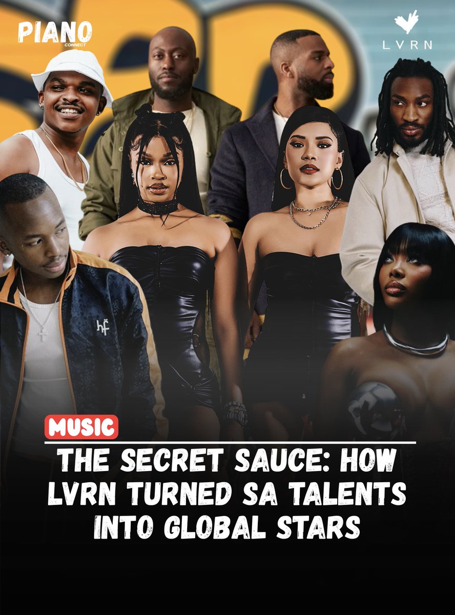PianoConnectSA's tweet image. LVRN powered a massive year in South Africa:

Overall market impact South Africa recorded over 288M+ streams across key releases, culture-shifting moments &amp;amp; global wins. From chart-topping hits and viral records to sold-out tours and award recognition, LVRN artists dominated…