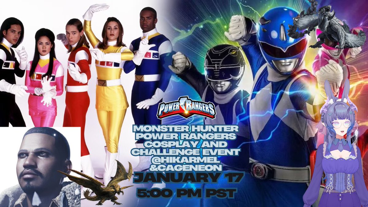 thank you everyone that made it to the Power Ranger Event that happened on saturday. you guys made the experience amazing and i loved it. We all had alot of fun and thank you everyone. Please Follow @cageneon94