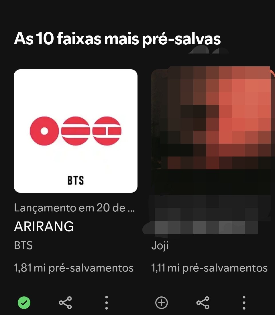 BANGTANHIIT's tweet image. [🔗] – DESAFIO DO PRÉ-SAVE.

O pré-save do álbum ARIRANG, do BTS, está disponível no Spotify. 🔥

• Estamos rumo aos 2M, falta pouco. Não pare!

💡 O QUE FAZER?

• Vá ao Spotify.
• Pesquise BTS e acesse o perfil deles.
• Entre na aba de pré-save.
• Salve o álbum.
• Copie o…