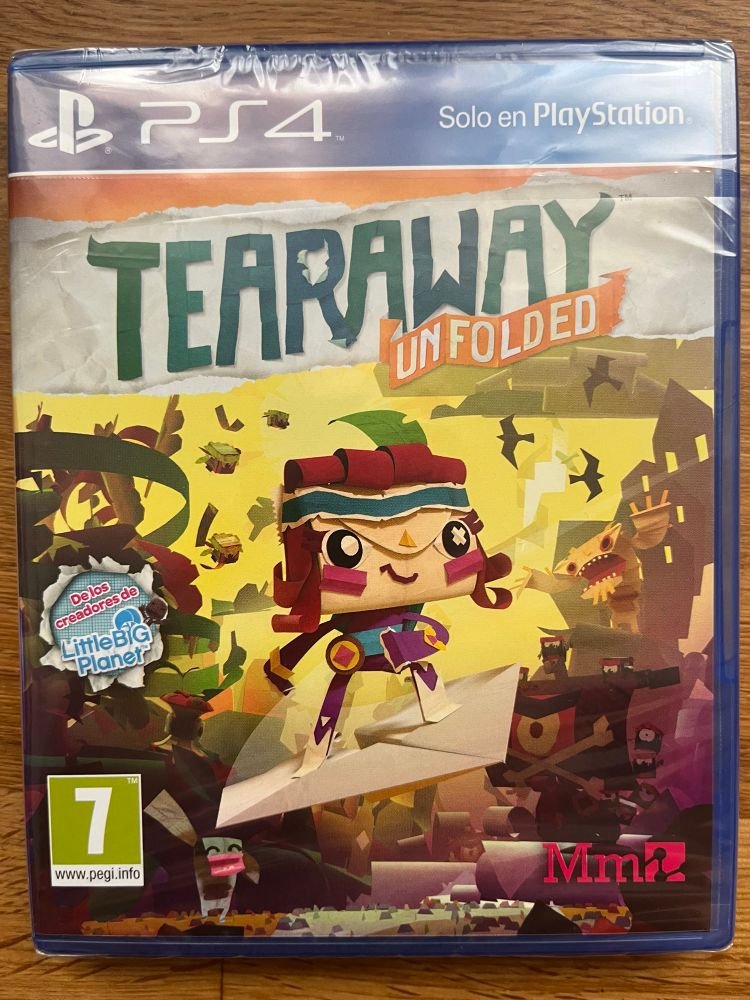 atisal's tweet image. #FelizJueves!

El juego de hoy es: #Tearaway Unfolded

Plataforma: #PlayStation4 ( #PS4 )

Fecha de lanzamiento: 8/9/2015