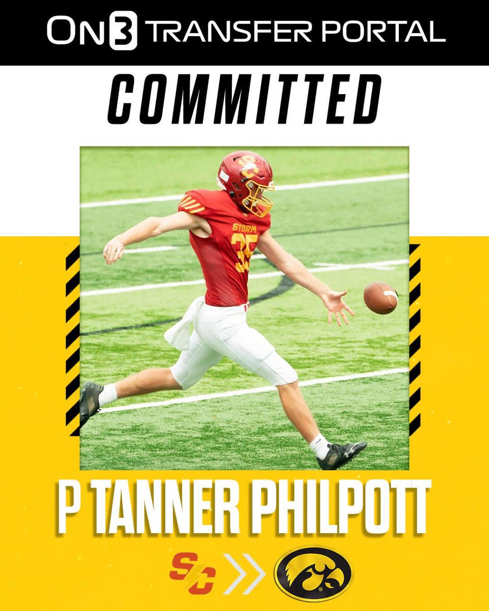 Thanking God, family and friends for their support in this decision. With that being said, I will be transferring to the University of Iowa to finish my collegiate career with two years of eligibility. I can’t wait to see what this incredible opportunity has in store. GO HAWKS!