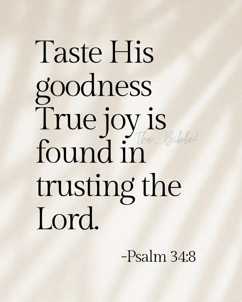 The__Bible7's tweet image. Psalm 34:8