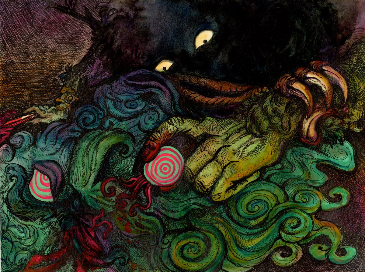 my eye aches… because it remembers it was EXCISED!!!!! #Inscryption #inscryptionfanart