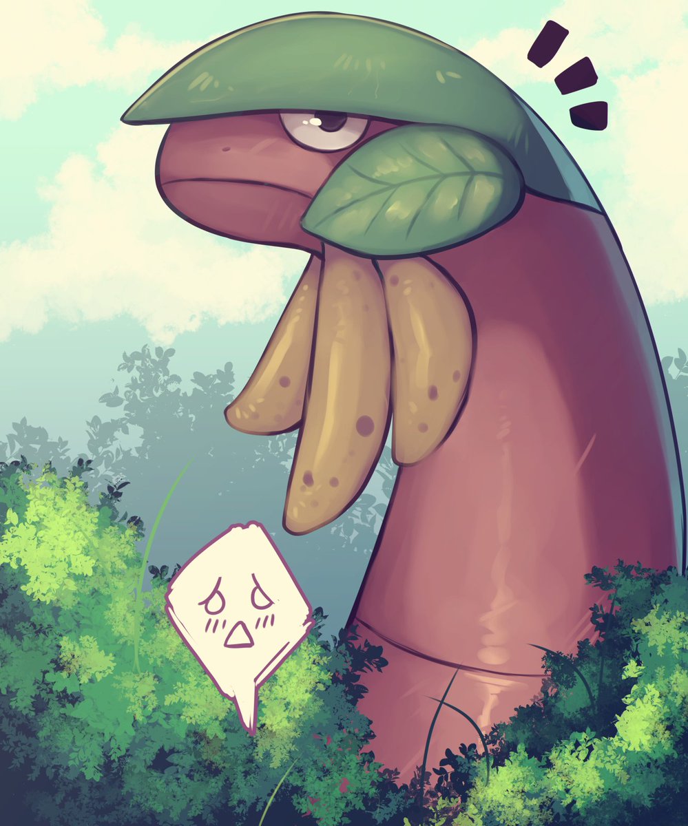 So it seems, those weren't just regular bananas, but, Tropius bananas... 🤔