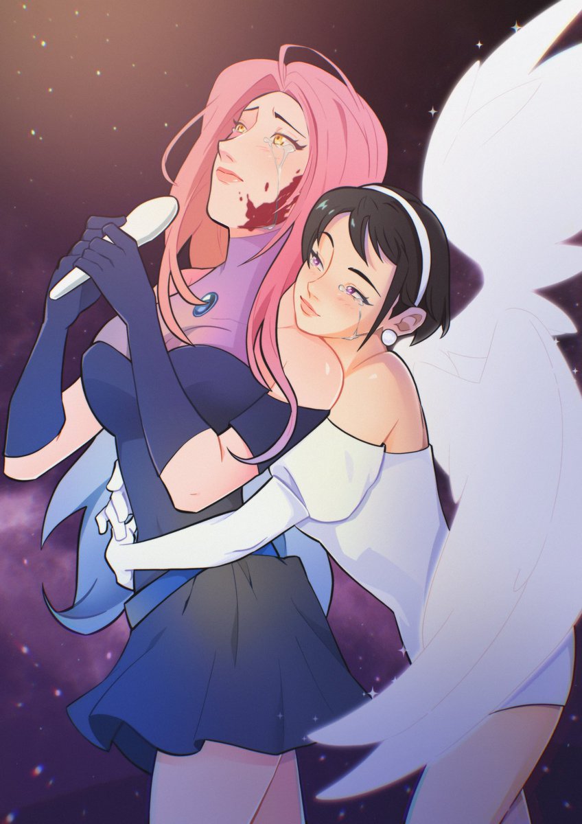 i drew this months ago for a zine and it is nOT good at all but i have nothing else to post so please excuse me 😔

#alienstage #alnst #mizisua