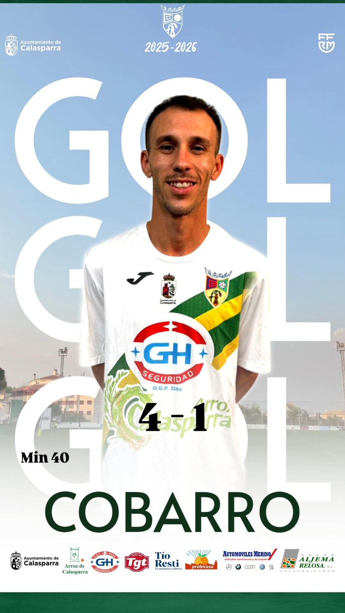 ciudad_calas's tweet image. Goooollll Goooollll  de Cobarro 
Gh Seguridad 4 - 2 @CDLumbreras 
@treceraG13 
@Nacional10x 

Y un  Final  polémico  con expulsión de un jugado del Lumbreras 

@treceraG13
@Nacional10x 
#preferente 
#LaCaverina