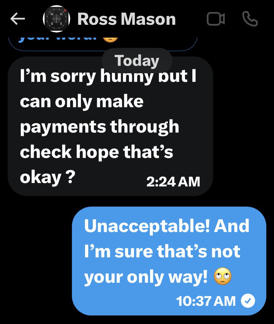 Queen_Bigstress's tweet photo. And be sure to block them for wasting your time π€·π½ββοΈ #Losers #scammers #playwithsomebodyelse https://t.co/OwwH0dWQpX