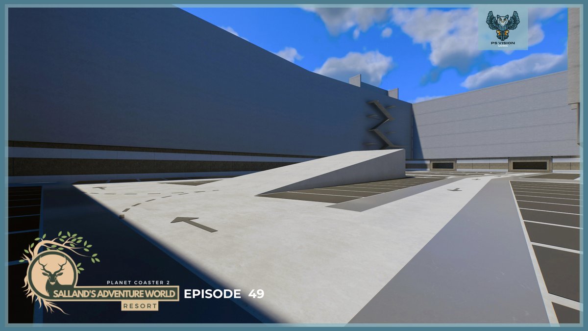 #PlanetCoaster2 #PlanetCoaster <a href="/PlanetCoaster/">Planet Coaster 2</a> 

For now, I am placing the main functional elements of the parking garage without any detailing, such as the two stairwells, the vehicle ramp, and the ventilation shafts. 

youtu.be/oNtY3w3lKj0