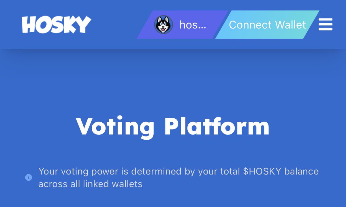 📢 WELCOME TO THE HOSKY HUNGER GAMES! 🐕‍🦺🔥

24 Rug Pools enter, 10 will remain.

Your $HOSKY = your voting power.

Vote now: hosky.io/vote

May the rugs be ever in your favor.