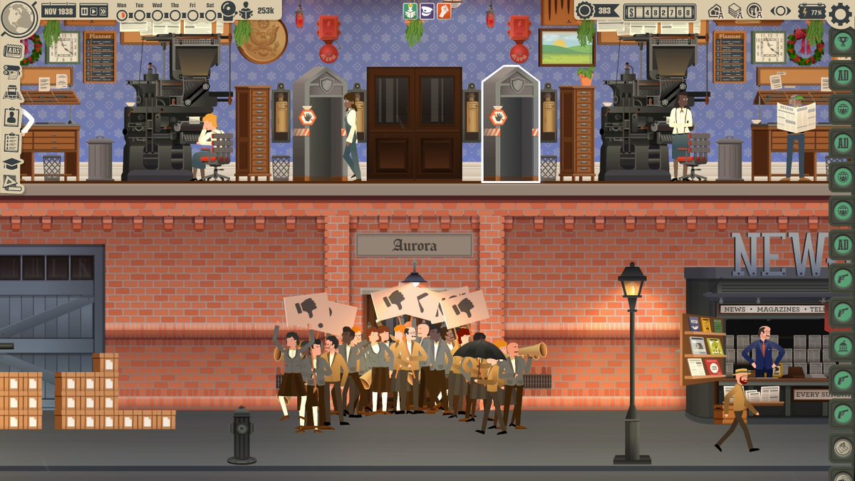 News Tower 🗞 Available in 1.0 on Steam tweet media