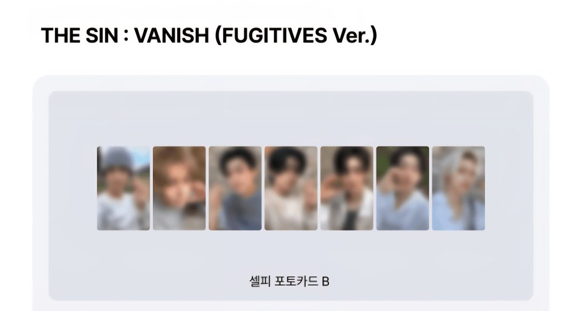 source824's tweet image. wts lfb pc ph only enhypen the sin: vanish
WEVERSE GLOBAL POB (1ST PO)

ALREADY SECURED ✅️

Standard - P450 each
• 12 pcs random

Fugitive - P400 each
✅️ jungwon
✅️ heeseung
✅️ jay
✅️ jake
✅️ sunghoon
✅️ sunoo
✅️ ni-ki

Pay dp once arrived on kr address ‼️