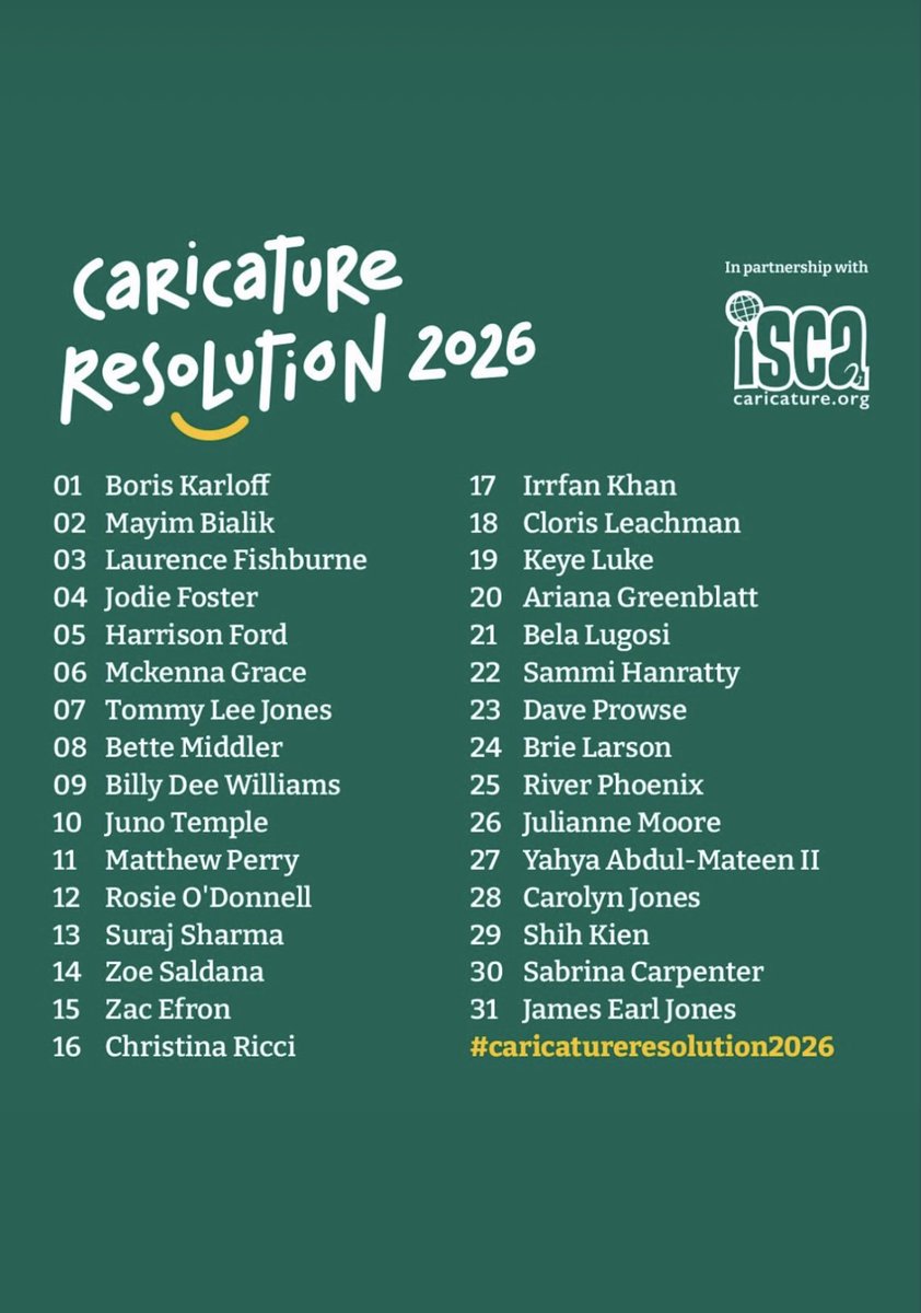 My Cloris Leachman for day 18 of Caricature Resolution 2026! Marker on paper only. #caricatureresolution2026 #caricature #isca #art #draw #drawing #clorisleachman #marker #artist #khalidbirdsong