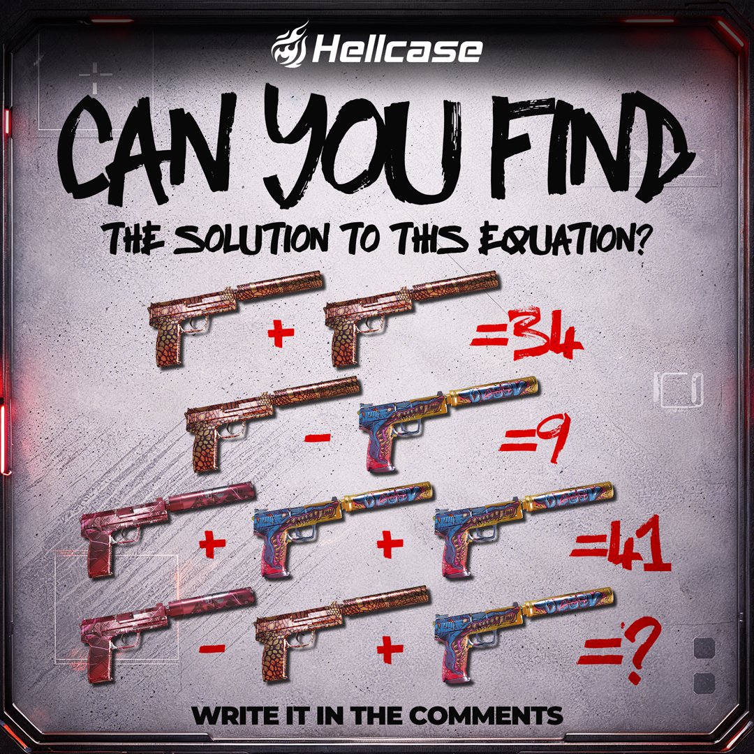 Hellcase🔥 tweet media