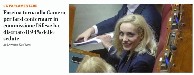 SabinaCusin's tweet image. Assente al 94% da 2 Legislature, prende 12.000€ al mese più benefit e rimborsi.
Lei voterà sì.
#IoVotoNo #Referendum2026