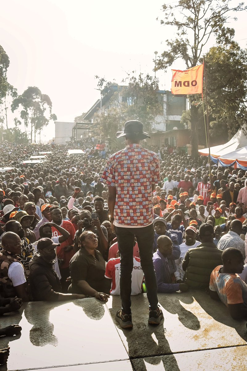 OCTOPIZZO's tweet photo. ODM is not a party defined by one community; it is a national movement that belongs to every Kenyan who shares its principles and values. To remain relevant and strong, the party must intentionally create space for young people at the negotiating table. We need fresh minds, energy, and representation that reflects the Kenya of today and tomorrow.

Leadership is not determined by age alone,it is shaped by evolution, vision, and progressive thinking. Just as in a family, where a father invites his son to the table to listen, learn, and contribute, our politics must allow both experience and youth to sit together.

The legacy we seek cannot be carried by the old alone, nor built by the young alone. It requires respectful collaboration across generations. Only together can we move the party and the country forward.
#KibraRising 🎱