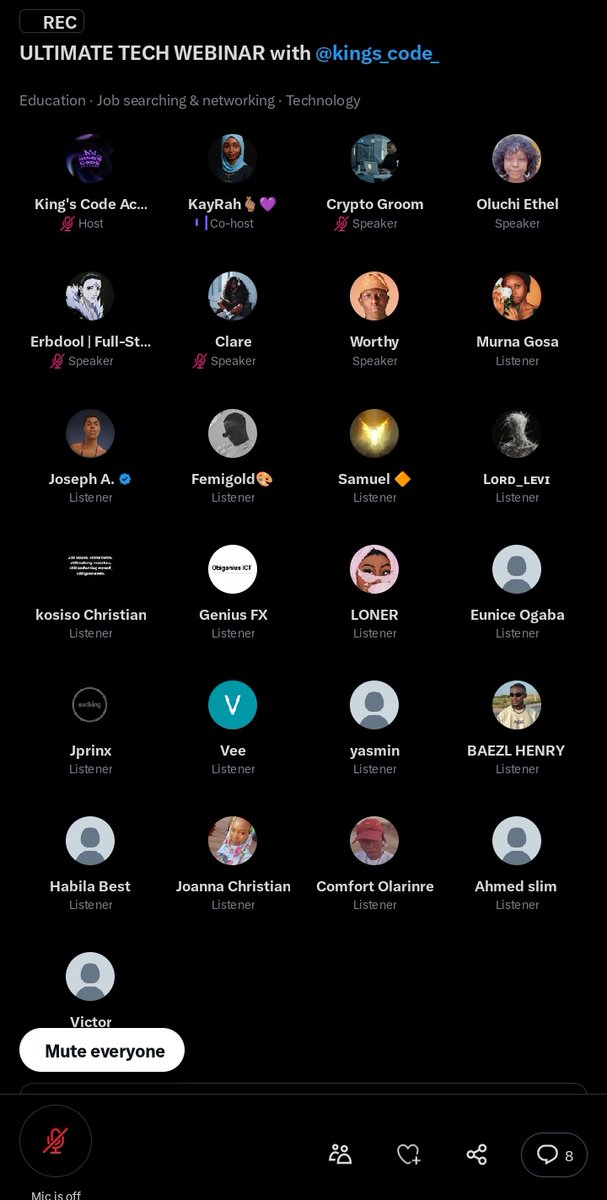 kings_code_'s tweet photo. 🚀💥⚡
The Space today was 🔥
Real, honest conversations around content creation virtual assistant and Forex trading.

that truly hit, especially for beginners finding their footing. 

No fluff, just value and shared experiences. 🎙️✨
#ContentCreation #forex #virtualassistance https://t.co/e97Zp5l8jE