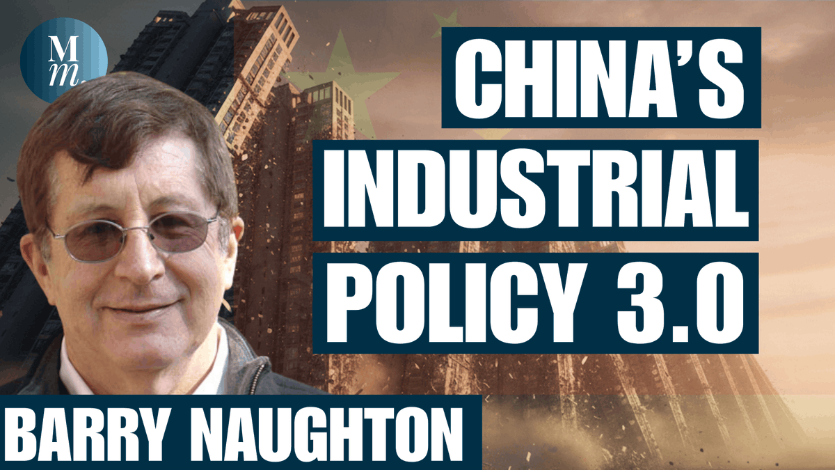 JackFarley96's tweet photo. OUT NOW: Barry Naughton, renowned scholar on Chinese economy, on:

- China's debt and fiscal crisis

- Chronic and Severe Deflation 

- Industrial Policy 3.0 Is Here

- Reading tea leaves for 2026 &amp; beyond

Apple https://t.co/NJX6BbAAZk
Spotify https://t.co/fHuhhbnePA https://t.co/MBlnDtrqoL
