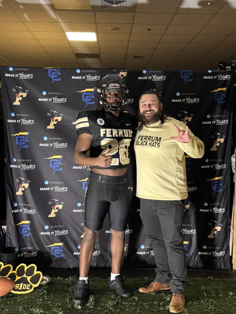 josiahjohnsonDE's tweet image. Thank you @FerrumFootball &amp;amp; @thetruAK for the hospitality and a great visit!!

@coachsmith1507 @NPCoachJeff @NPcoach @hatfieldsports @WillVapreps @VaPrepsRivals