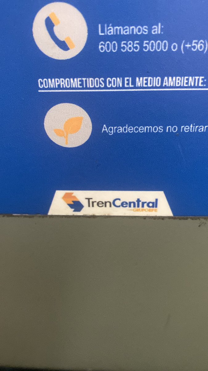 alejandrorepe's tweet image. Malo malo el servicio de @EFETrenesChile @EFE_Chillan !!! Sin información y con 3 horas de retraso! Nunca mas uso un tren! Una basura! Penca penca el servicio! Así no se puede! El tren puede ser un buen transporte, pero en manos de inútiles nunca será grande!