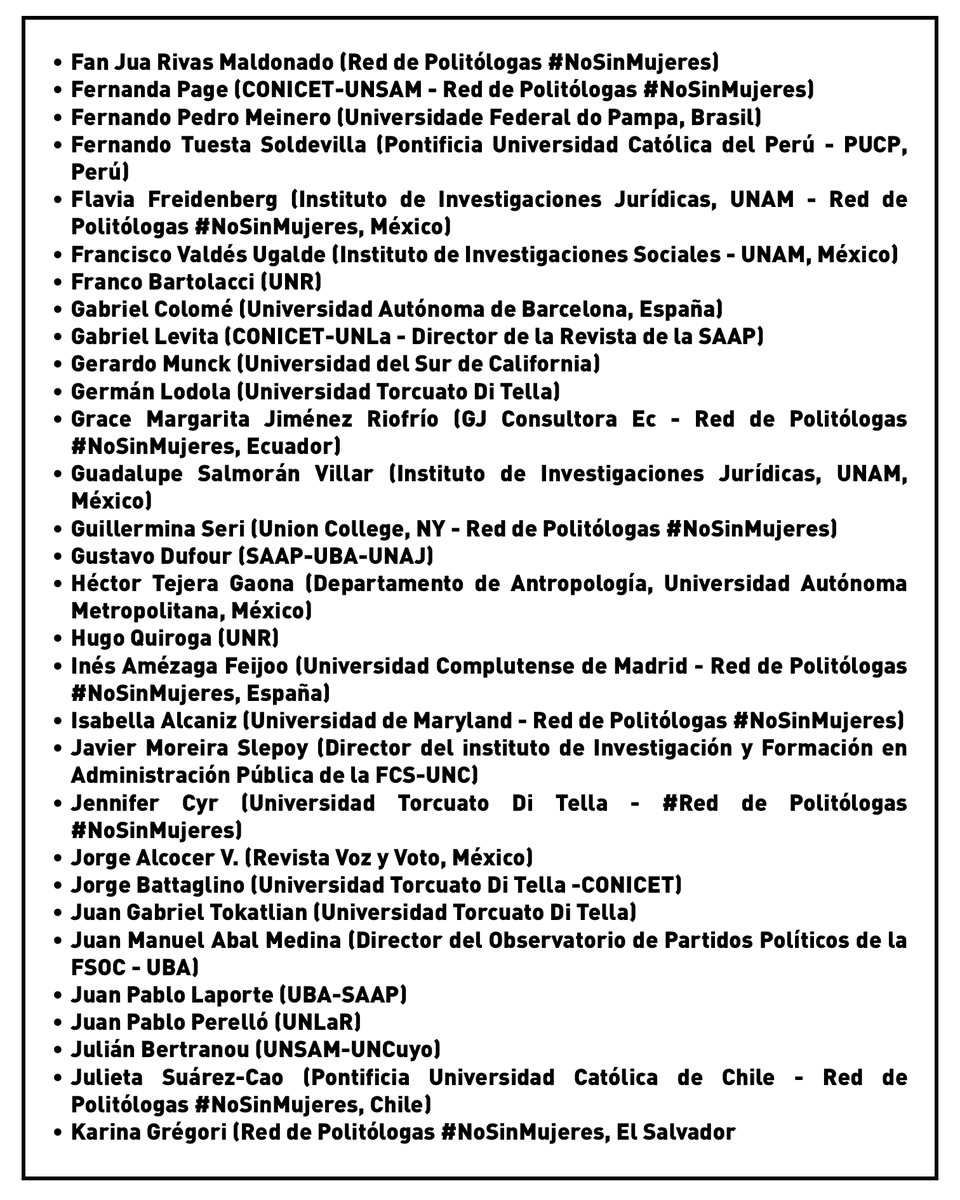 RedSAAP's tweet image. Compartimos un primer listado con las personas que adhieren al documento. Próximamente, publicaremos un nuevo listado con las adhesiones que se están sumando.