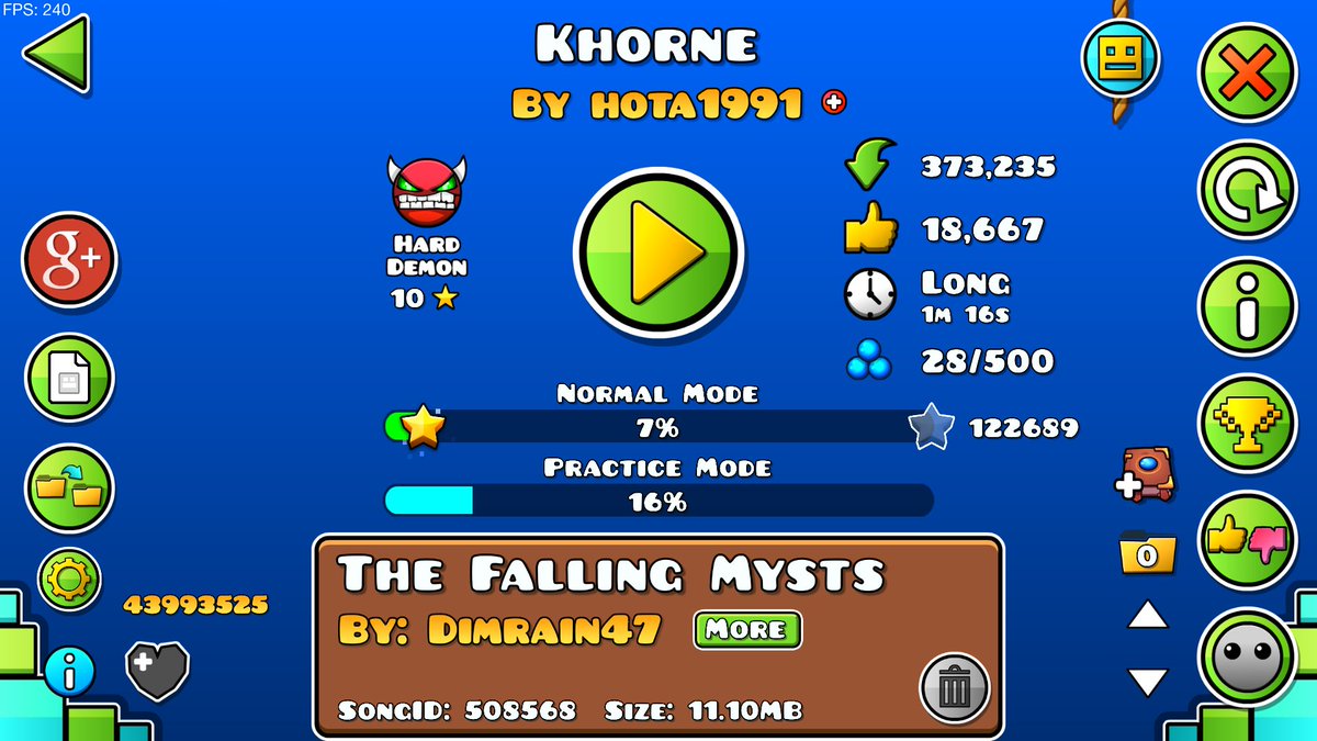Geometry Dash Facts tweet media