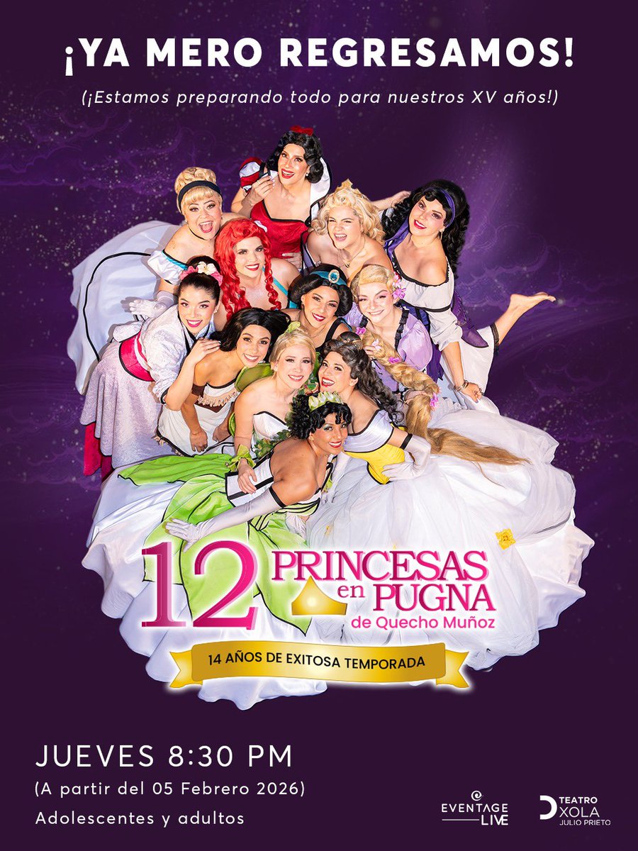 12Princesas en Pugna tweet media