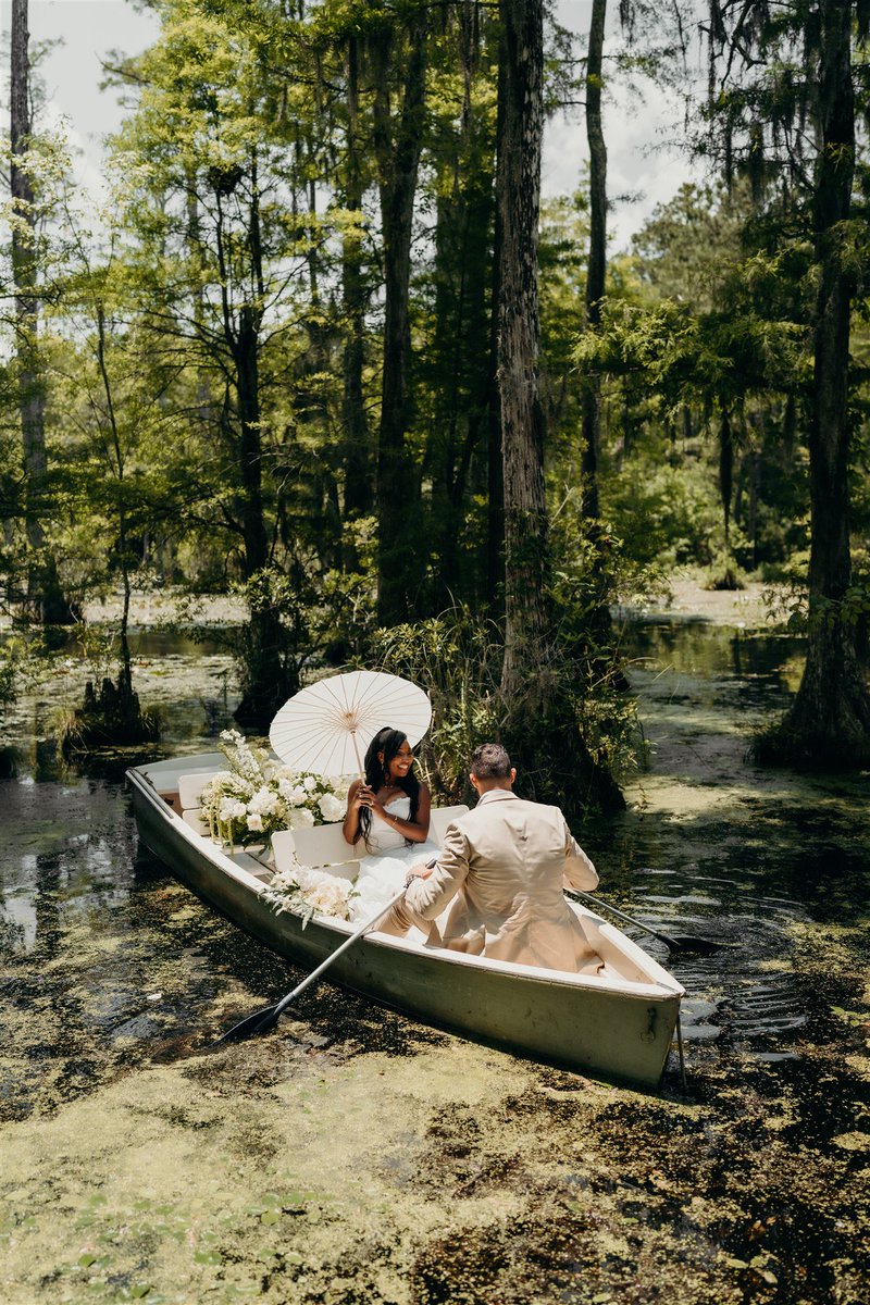 1828collective's tweet photo. “I want all of you, forever.” This “The Notebook” elopement was slow in the best way. We took a canoe out on the water at Cypress Gardens, where The Notebook was filmed, and let the day be exactly what it needed to be. It was a quiet, intentional, and full of meaning. https://t.co/377O4DGIQ3