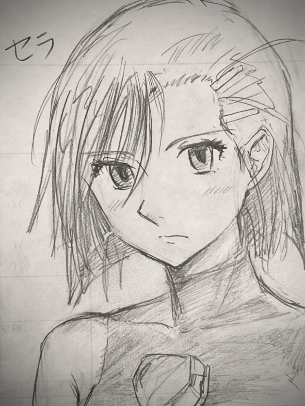 朝の落書き〜

突然始まった
アムドライバー編〜っ‼️
パフパフ〜

今回はセラさん
本来はヒロインのはず?
性格がとげっち過ぎたから? 