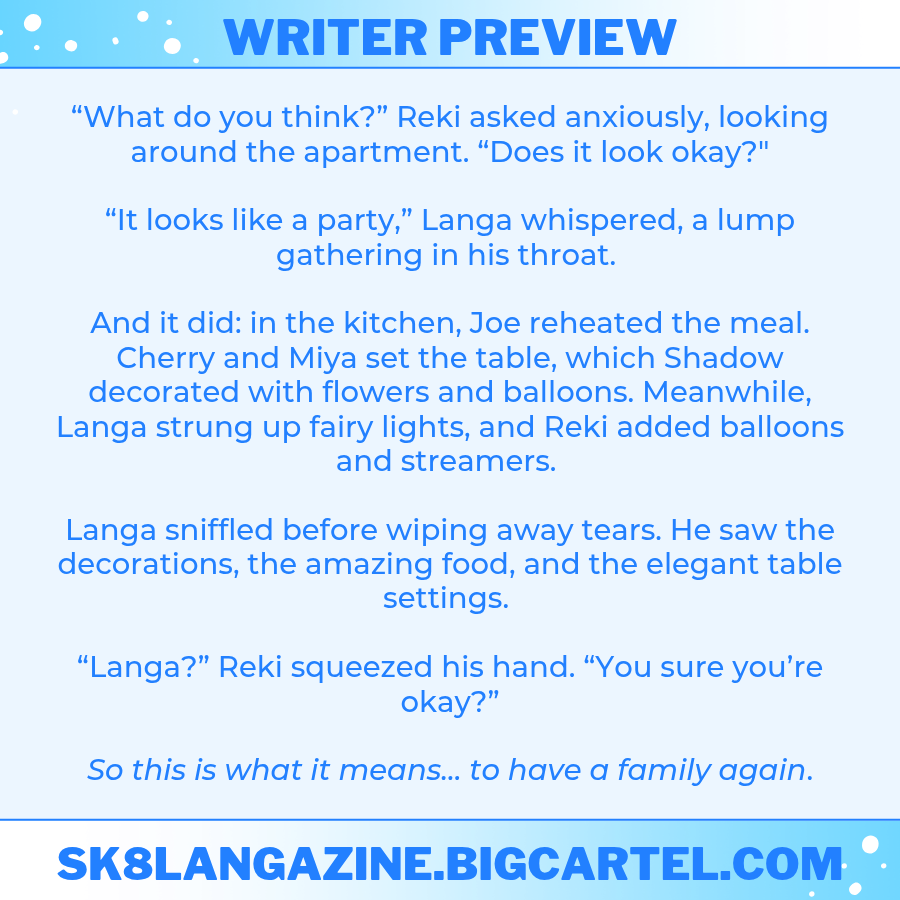 I'm so excited to share this little sneak peek of my contribution to the <a href="/Sk8LangaZine/">Riding the Edge: Langa Zine | PREORDERS OPEN</a>. Preorders are now open; come get yours today! 🩵🩵