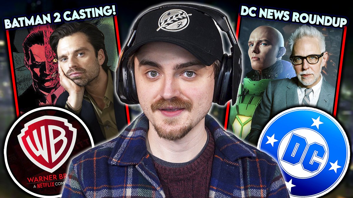 New video!

Sebastian Stan in THE BATMAN 2?! + Gunn Talks DC Studios, DCU Rumours, Netflix/WB &amp; MORE!

#TheBatman2 #DCStudios 

➡️ youtu.be/F77eeKTPaLA