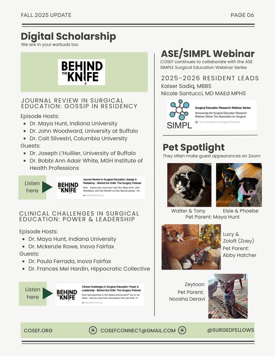 Collaboration of Surgical Education Fellows tweet media