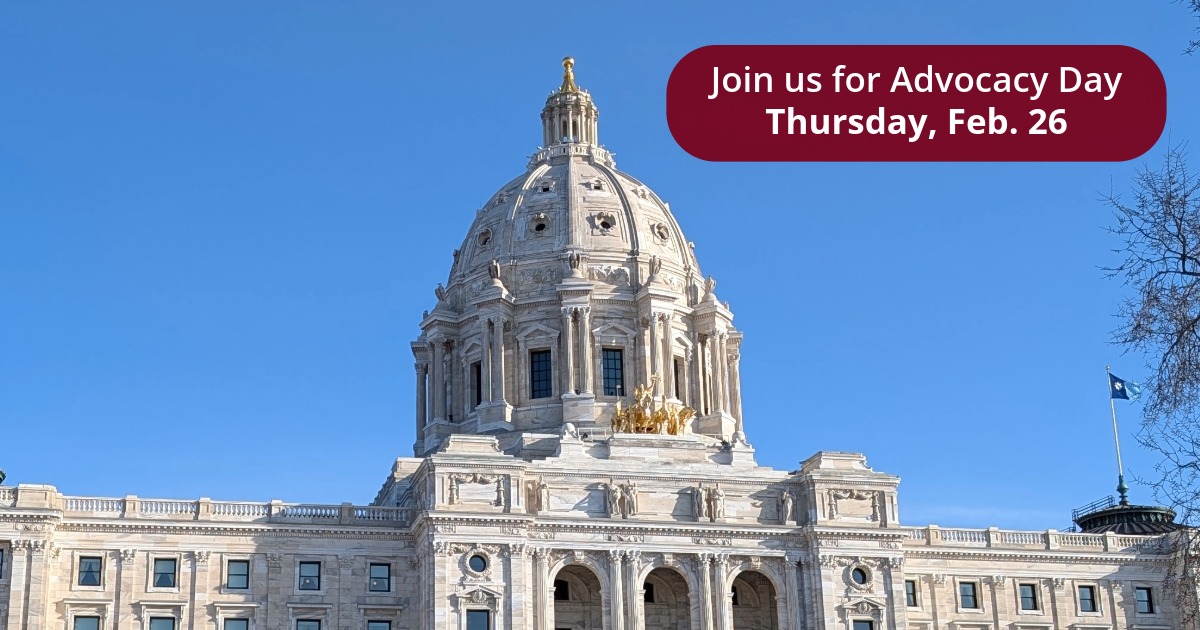 Register to attend Organ Donation Advocacy Day at the Minnesota Capitol on Thursday, Feb. 26, 2026 hosted by <a href="/LifeSourceMNDAK/">LifeSource</a>. Details at lionsgiftofsight.umn.edu/news-events/up….