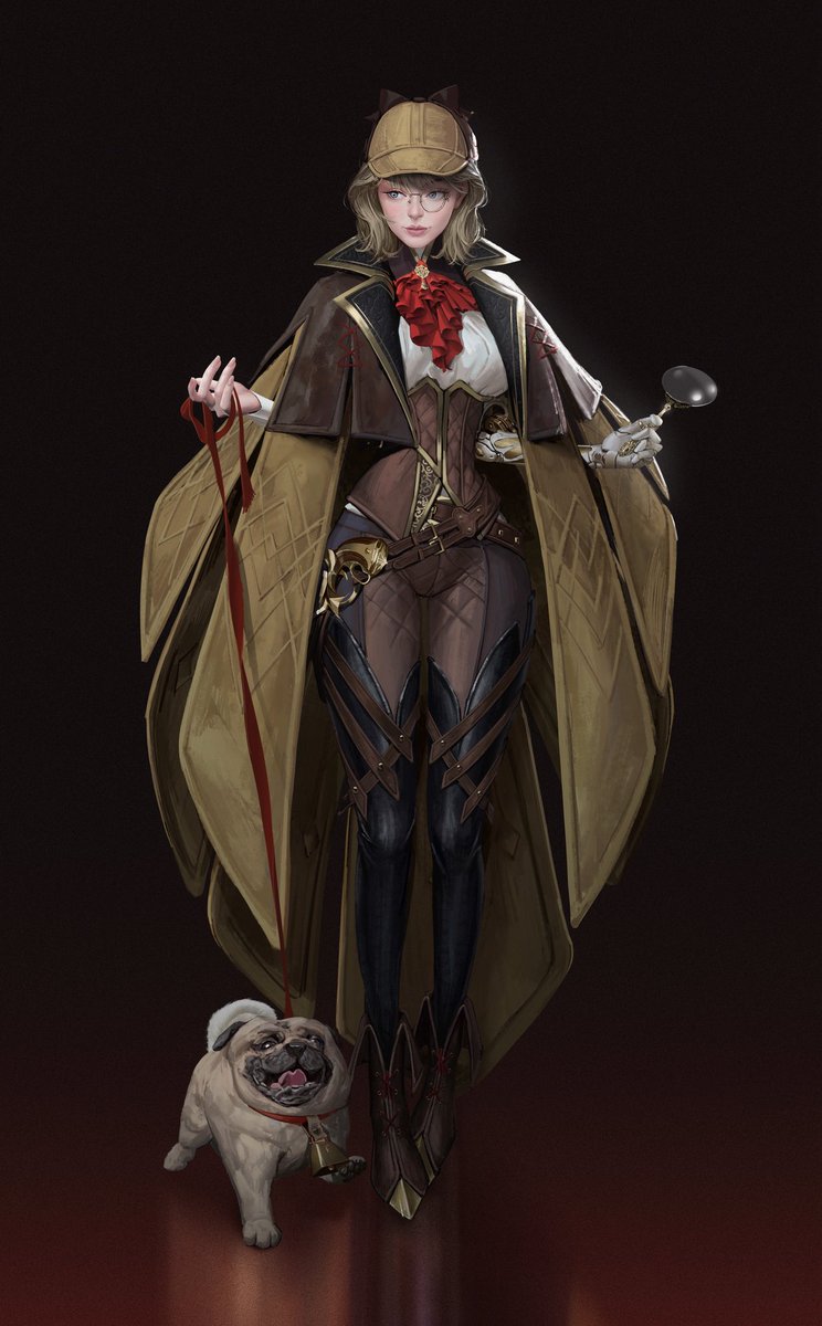 YogKashipan's tweet image. #ameliaRT
I designed another Ame from an unknown timeline 💛
HBD Ame!