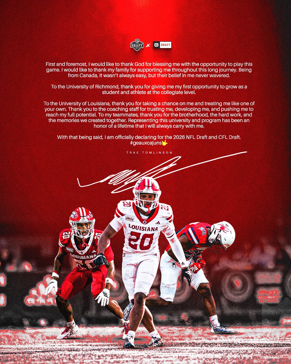 Trae Tomlinson tweet media