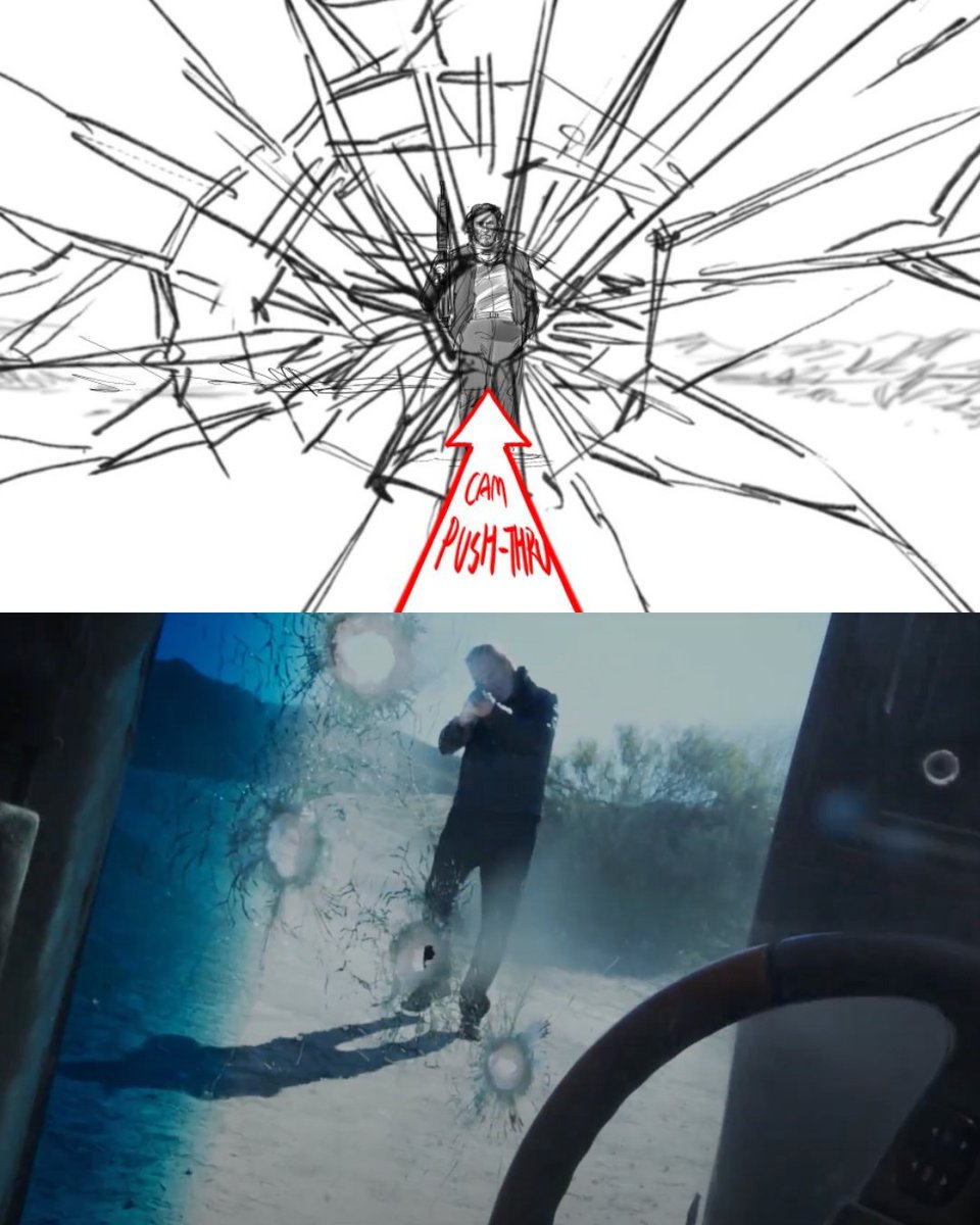 FamousFrames's tweet image. Famous Frames artist Jingjing Cao created these storyboards for the teaser trailer of The Old Man, the FX drama thriller that follows Dan Chase, a former CIA operative.