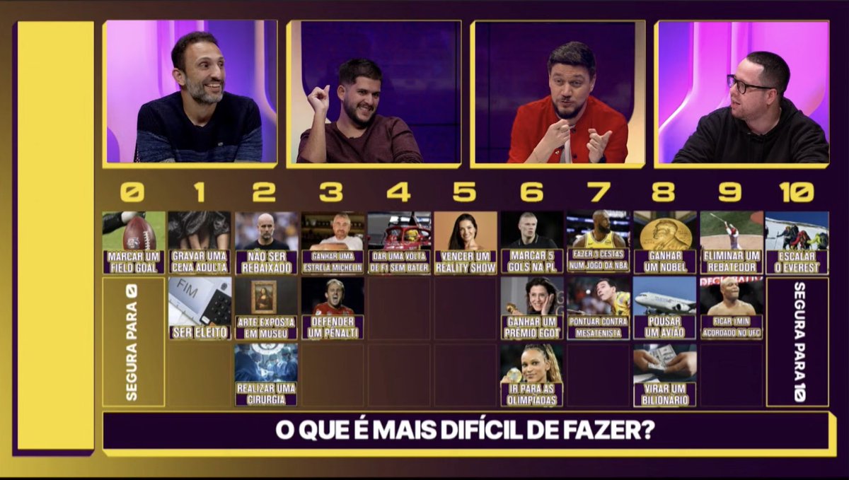 debateydebate's tweet image. A TNT tem a OBRIGAÇÃO de promover um spin off desse programa com eles em um carro de Fórmula 1 e tentando defender um pênalti

PROGRAMAÇO